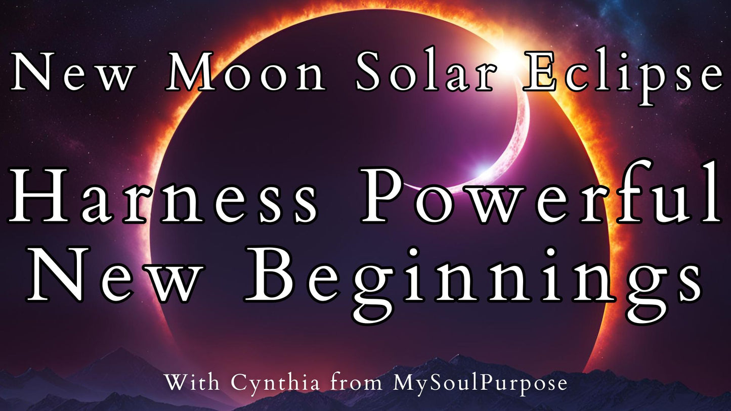 New Moon Solar Eclipse Meditation: A Cosmic Reset for New Beginnings